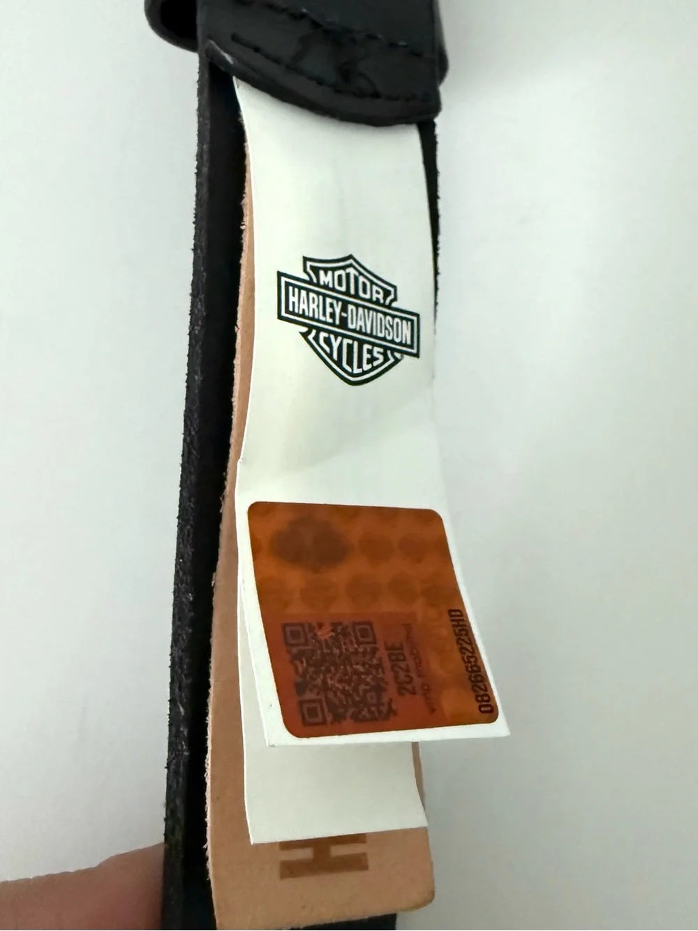 NEW Harley-Davidson Men's Western Dome Studded Genuine Leather Belt - Black